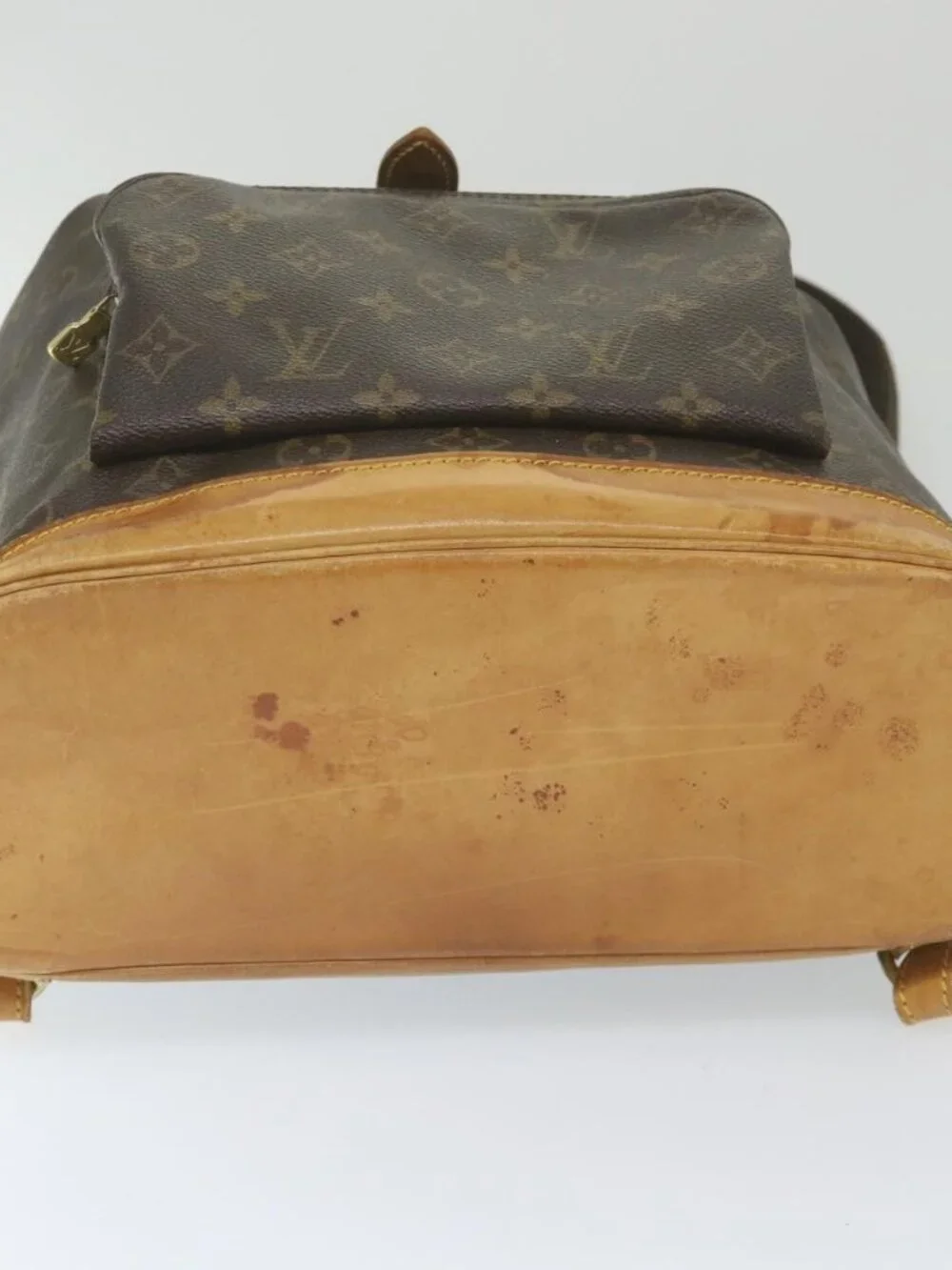 LOUIS VUITTON Monogram Montsouris GM Backpack M51135 LV Auth bh132